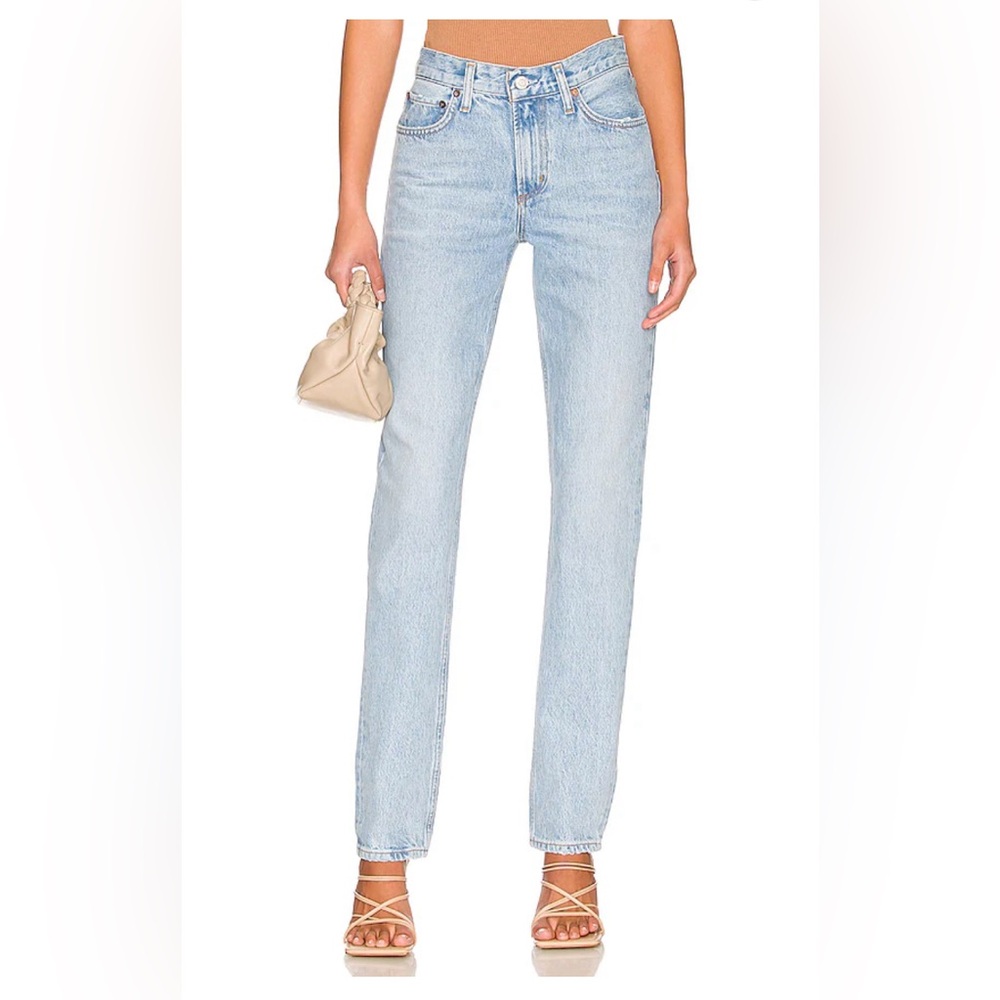 Agolde Lyle Jeans Low Rise Slim Free People NWT